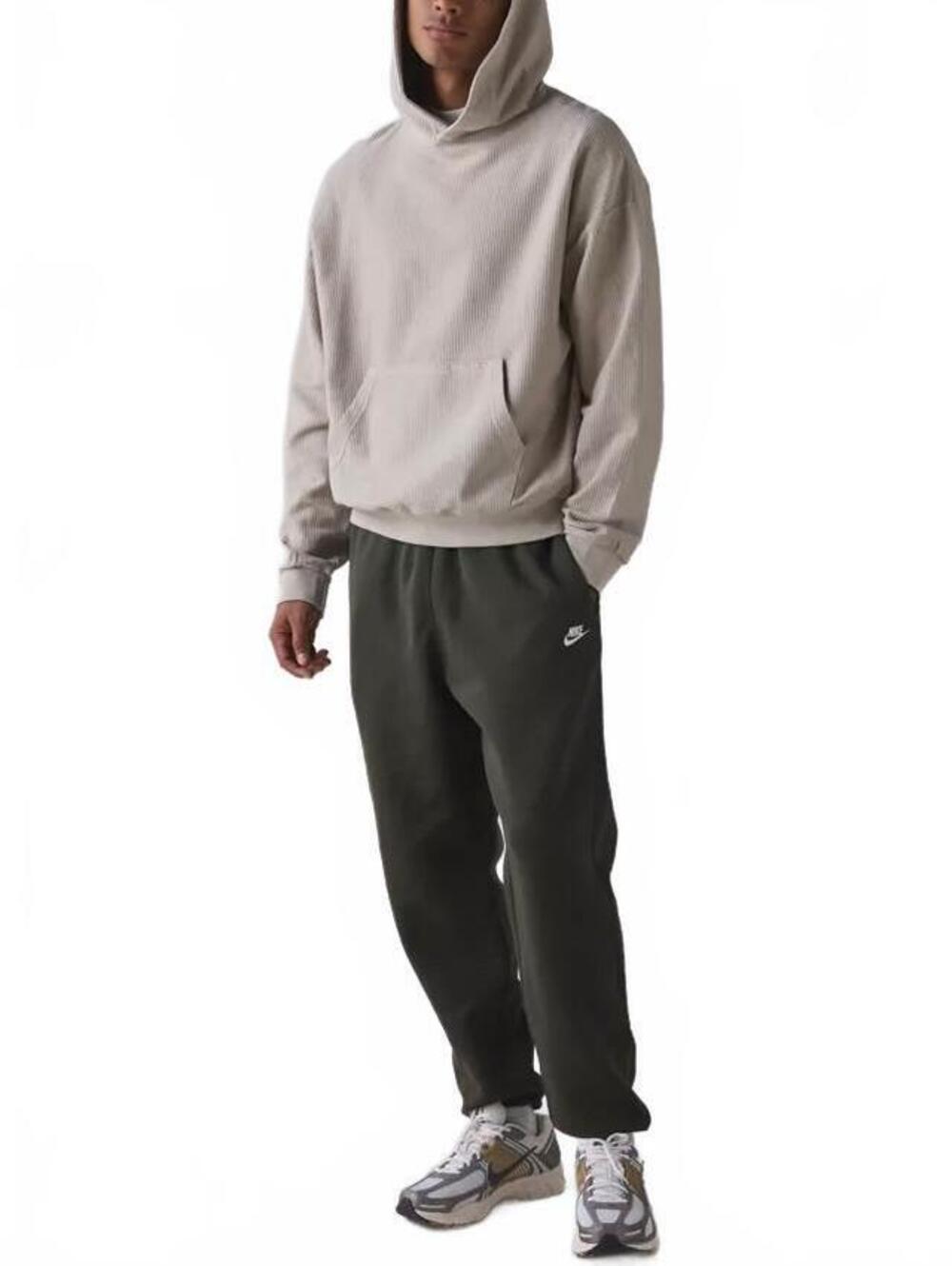 Nike Club Cuffed Brushed Fleece Pants NWT Sequoia XS